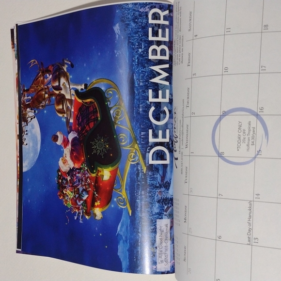 5/$15 Paper Crafting Calendar - Picture 7 of 8